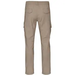 Mens Mandara Pants Khaki Back
